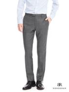 Banana Republic Mens Monogram Gray Italian Wool Suit Trouser Size 34w 36l Tall - Concrete Gray
