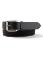 Banana Republic Mens Stretch-web Buckle Belt Black & Gray Size 34