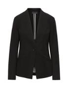Banana Republic Petite Life In Motion Long And Lean-fit Machine-washable Ponte Blazer