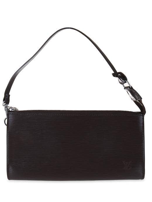 Banana Republic Luxe Vintage Louis Vuitton Brown Epi Pochette - Brown