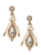 Banana Republic Rope Drop Earring Size One Size - Brass