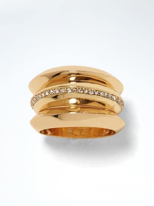 Banana Republic Modern Architecture Stack Rings - Gold