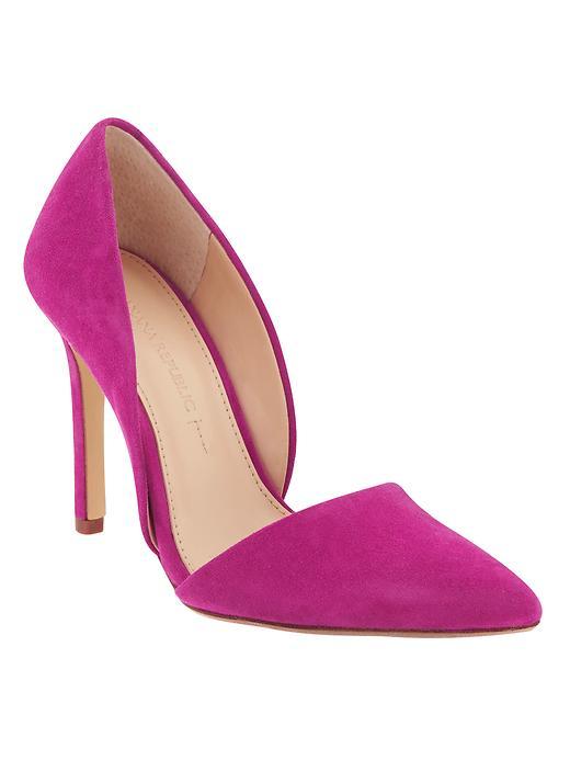 Banana Republic Adelia D'orsay Pump Size 10 - Bright Magenta
