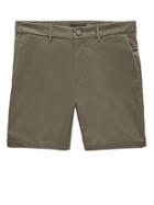 Banana Republic Mens 7 Core Temp Aiden Slim Short Olive Moss Size 32w