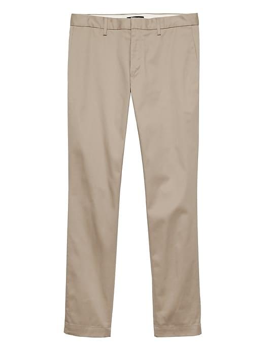 Banana Republic Mens Fulton Skinny Rapid Movement Chino Pant Khaki Size 31w