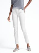 Banana Republic Womens Petite Skinny Stain-resistant Ankle Jean Lily Wash Size 25