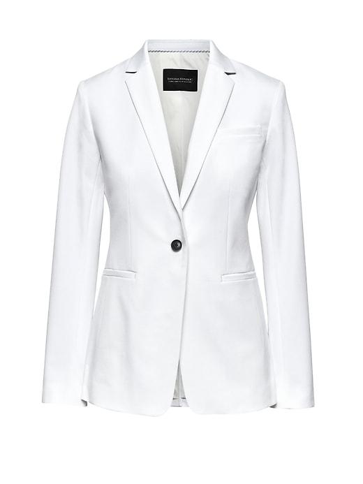 Banana Republic Long And Lean-fit Washable Blazer