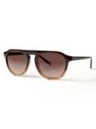 Banana Republic Mens Owen Sunglasses Size One Size - Brown Fade