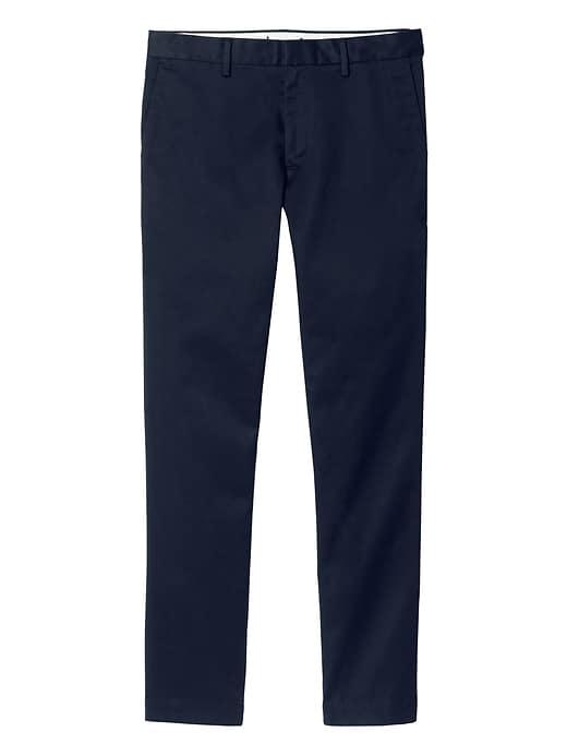 Banana Republic Mens Aiden Slim Rapid Movement Chino Pant Navy Size 35w