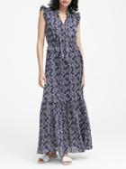 Banana Republic Floral Maxi Dress