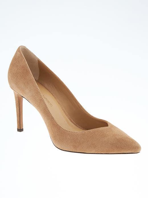 Banana Republic Madison 12 Hour Pump - Biscotti