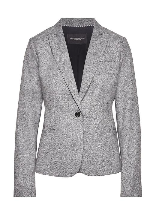 Banana Republic Classic-fit Basketweave Blazer