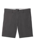Banana Republic Mens Aiden Slim Stretch Cotton 9 Short - Dark Gray