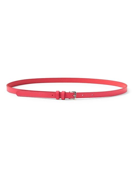 Banana Republic Womens Skinny Trouser Belt Neon Pink Size Xs