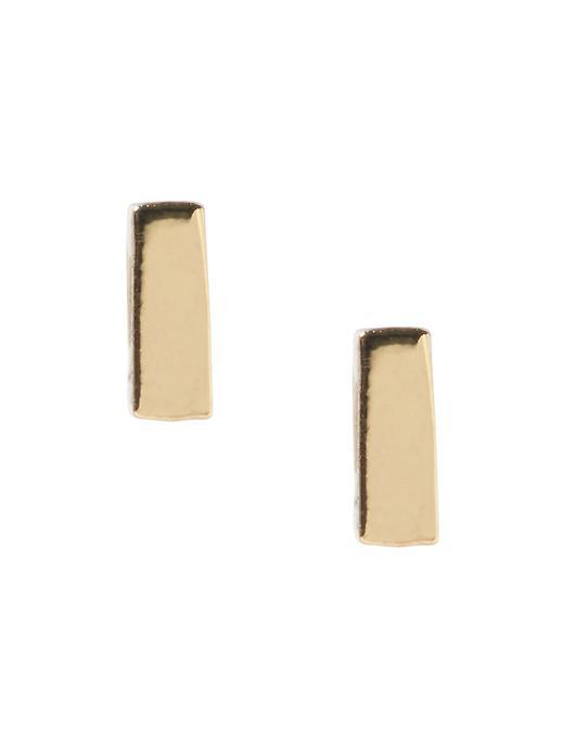 Banana Republic Womens Geo Line Earring Size One Size - Gold