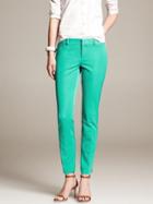 Banana Republic Sloan Fit Slim Ankle Pant - Everglade
