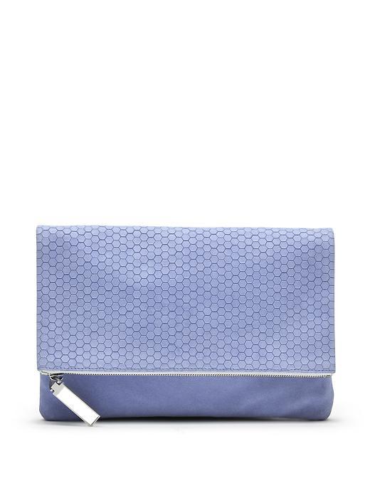 Banana Republic August Handbags Ravello Clutch Size One Size - Light Blue