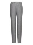 Banana Republic Mens Slim Gray Pinstripe Italian Cotton Suit Pant French Gray Size 32w