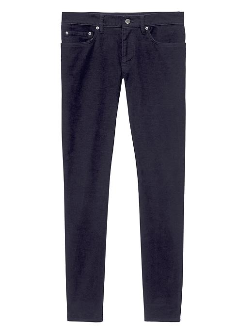 Banana Republic Mens Skinny Brushed Traveler Pant Baltic Blue Size 34w