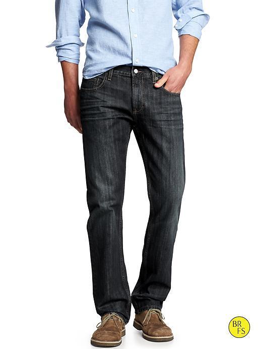 Banana Republic Factory Vintage Straight Fit Jean - Denim Blue