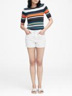 Banana Republic High-rise Stain-resistant 3&#34; Denim Short