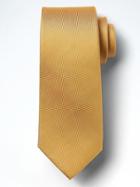 Banana Republic Mens Oxford Silk Nanotex Tie - Golden Rinse