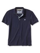 Banana Republic Slim-fit Signature Chambray Pique Polo Shirt