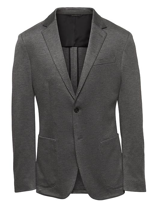 Banana Republic Slim Stretch Knit Blazer