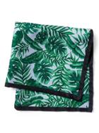 Banana Republic Palm Tree Pocket Square