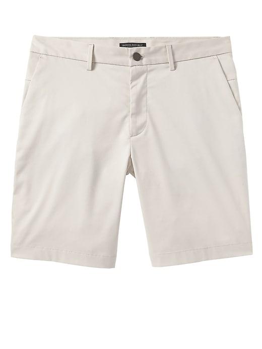 Banana Republic Mens 9 Core Temp Aiden Slim Short Bahama Sand Size 28w