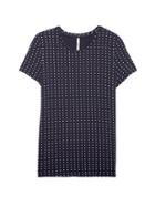 Banana Republic Womens Crew-neck T-shirt Stretch-modal Cool Dot Size Xxl