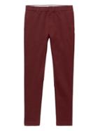 Banana Republic Mens Emerson Straight Rapid Movement Chino Pant Ruby Red Size 34w