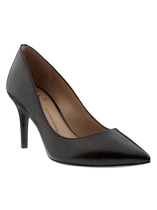 Banana Republic Womens Annetta Pump Size 10 - Black
