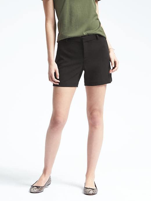 Banana Republic Solid Short - Black