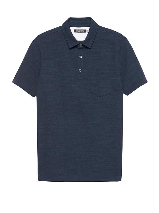 Banana Republic Mens Don';t-sweat-it Polo Shirt Midnight Navy Size Xs