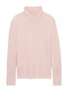 Banana Republic Womens Stretch Cashmere Blend Turtleneck Sweater Pink Blush Size Xs