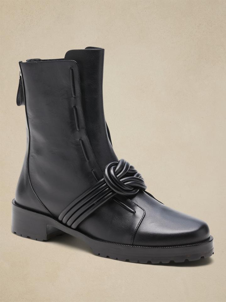 Alexandre Birman | Vicky Leather Biker Boot