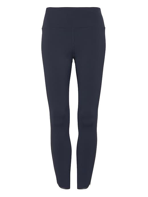 Banana Republic Womens Life In Motion High-waisted Crop Legging Navy Size Xxl