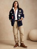 Patch Cardigan