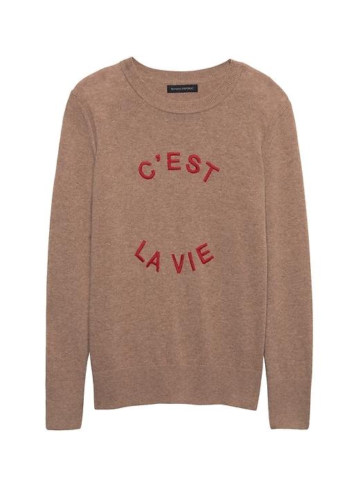 Banana Republic Womens Italian Merino-blend C';est La Vie Sweater Camel Size Xxl
