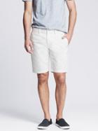 Banana Republic Aiden Slim Cotton Short Size 30w - White