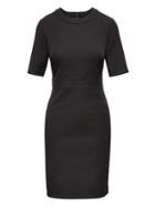 Banana Republic Womens Petite Bi-stretch Sheath Dress Black Size 6
