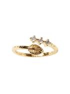 Banana Republic Delicate Bypass Ring Size 5 - Gold