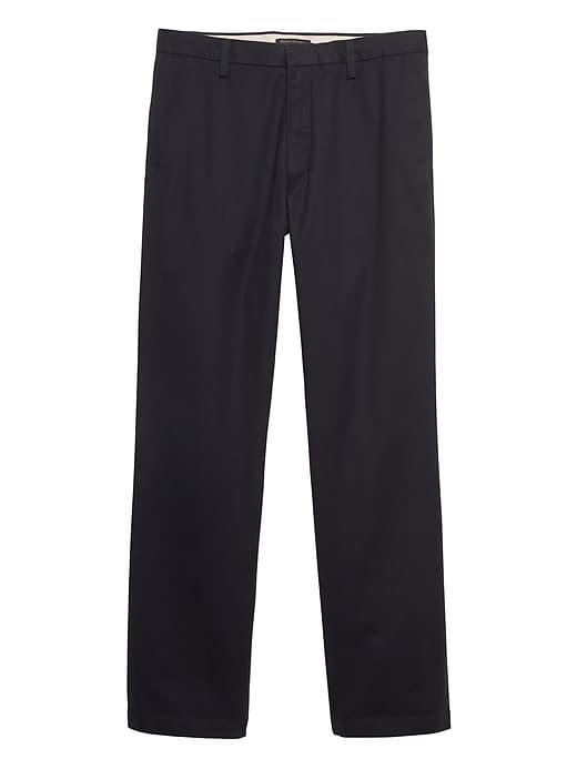 Banana Republic Mens Gavin Relaxed Straight Chino Pant True Navy Size 34w