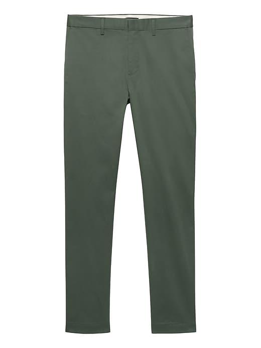 Banana Republic Mens Emerson Straight Rapid Movement Chino Pant Victorian Sage Size 33w