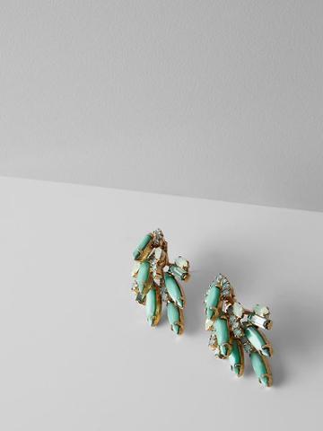 Banana Republic Elizabeth Cole Lil' Billie Earring Size One Size - Seafoam