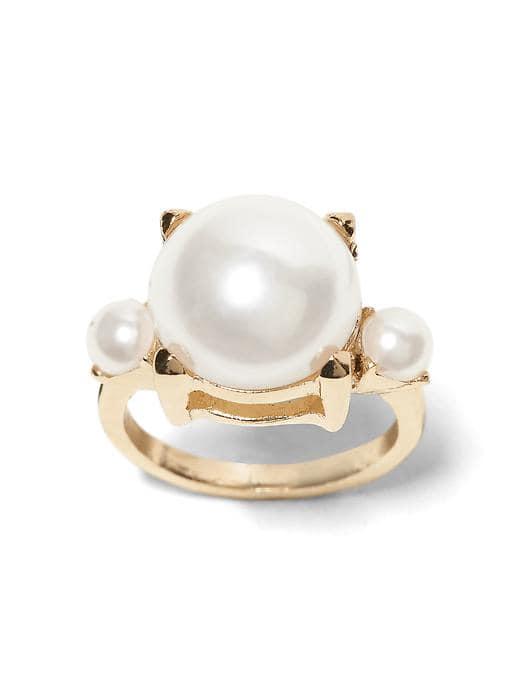 Banana Republic Modern Pearl Ring - Pearl
