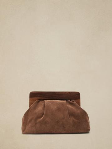 Small Suede Clutch