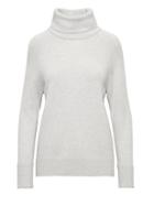Banana Republic Womens Cashmere High-low Hem Turtleneck Sweater Gray Size Xs