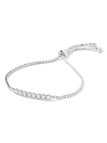 Banana Republic Delicate Deco Slider Necklace - Silver
